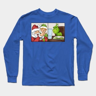 meme internet christmas griiinc Long Sleeve T-Shirt